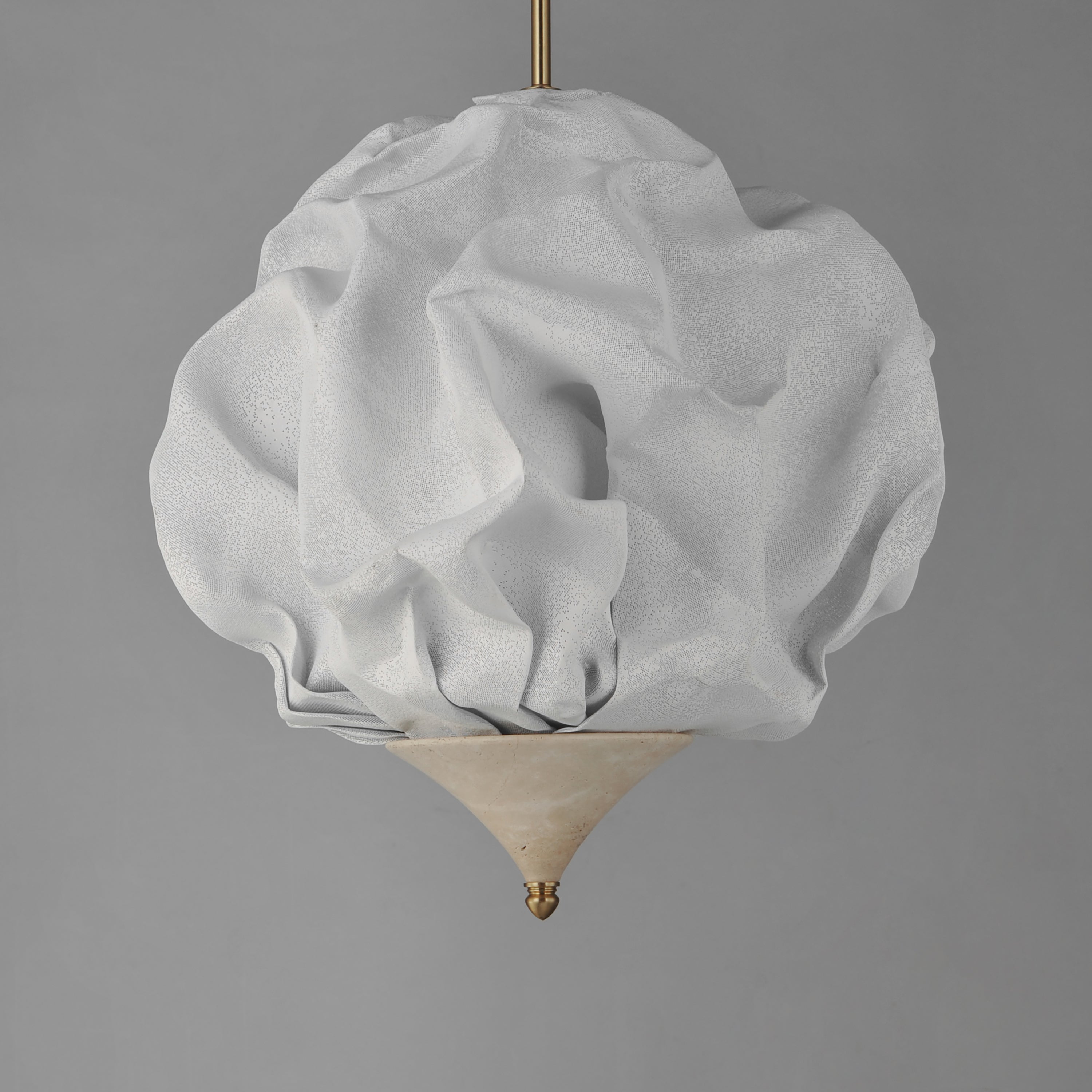 Studio M Shroud SM42402WTNAB LED Large Modern Pendant Light Fixture