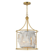 Studio M SHROUD SM42403WTNAB Single Pendant - Natural Aged Brass light