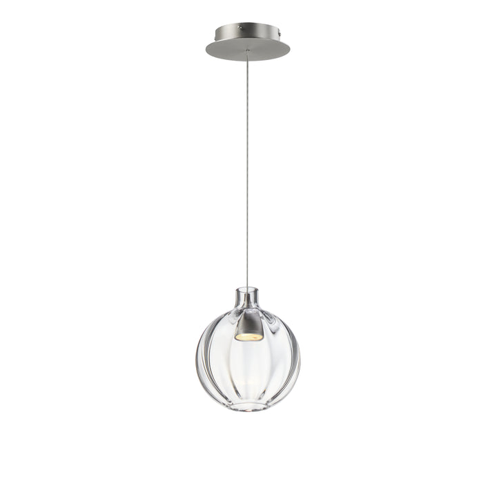 Studio M Ray Dance SM49311CL Single Pendant - Brushed Aluminum