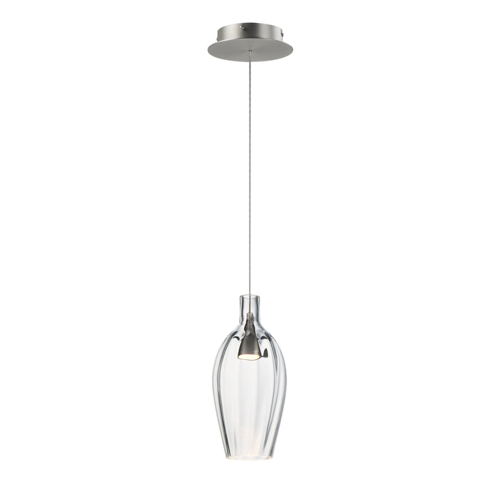 Studio M Ray Dance SM49312CL Single Pendant - Brushed Aluminum