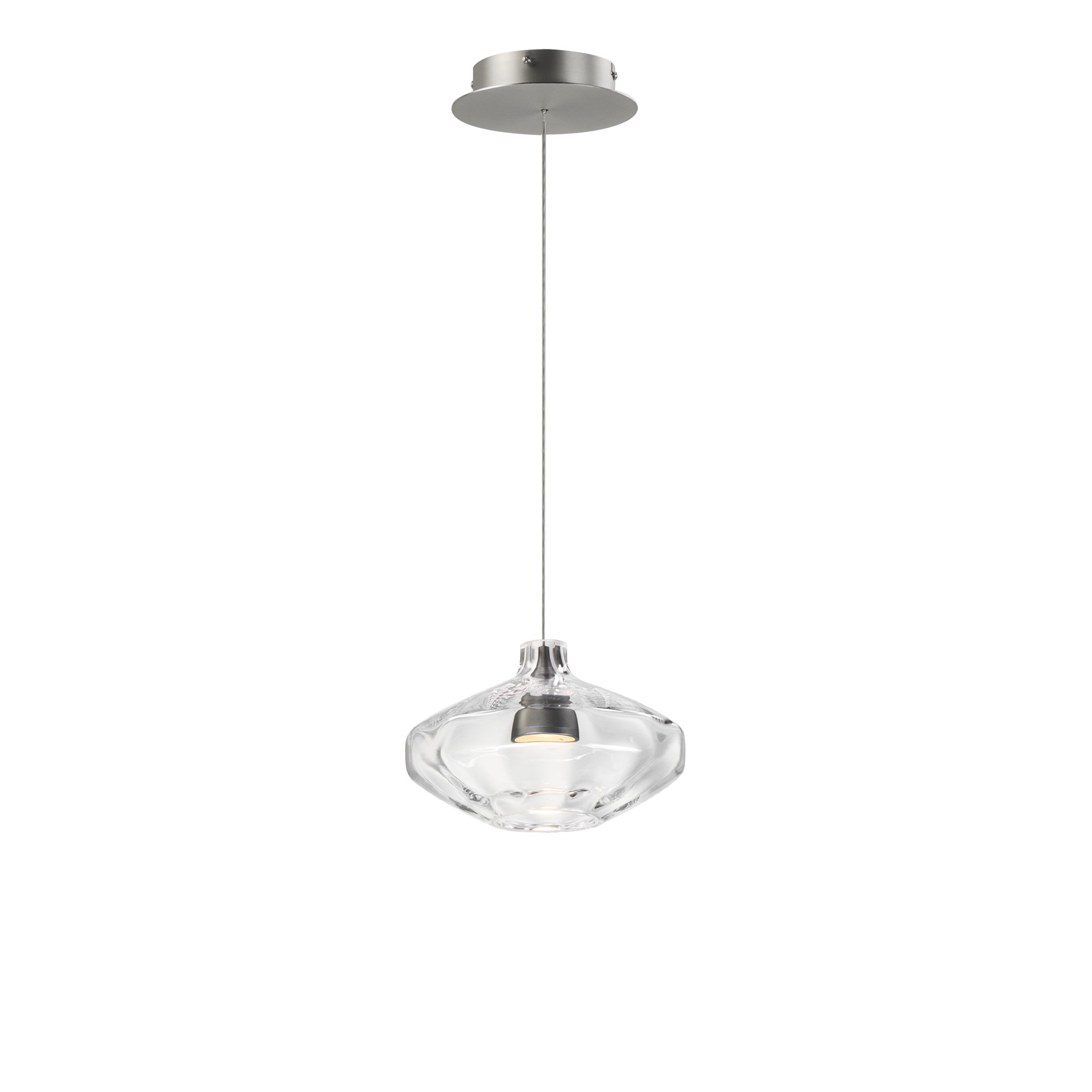 Studio M Ray Dance SM49313CL Single Pendant - Brushed Aluminum