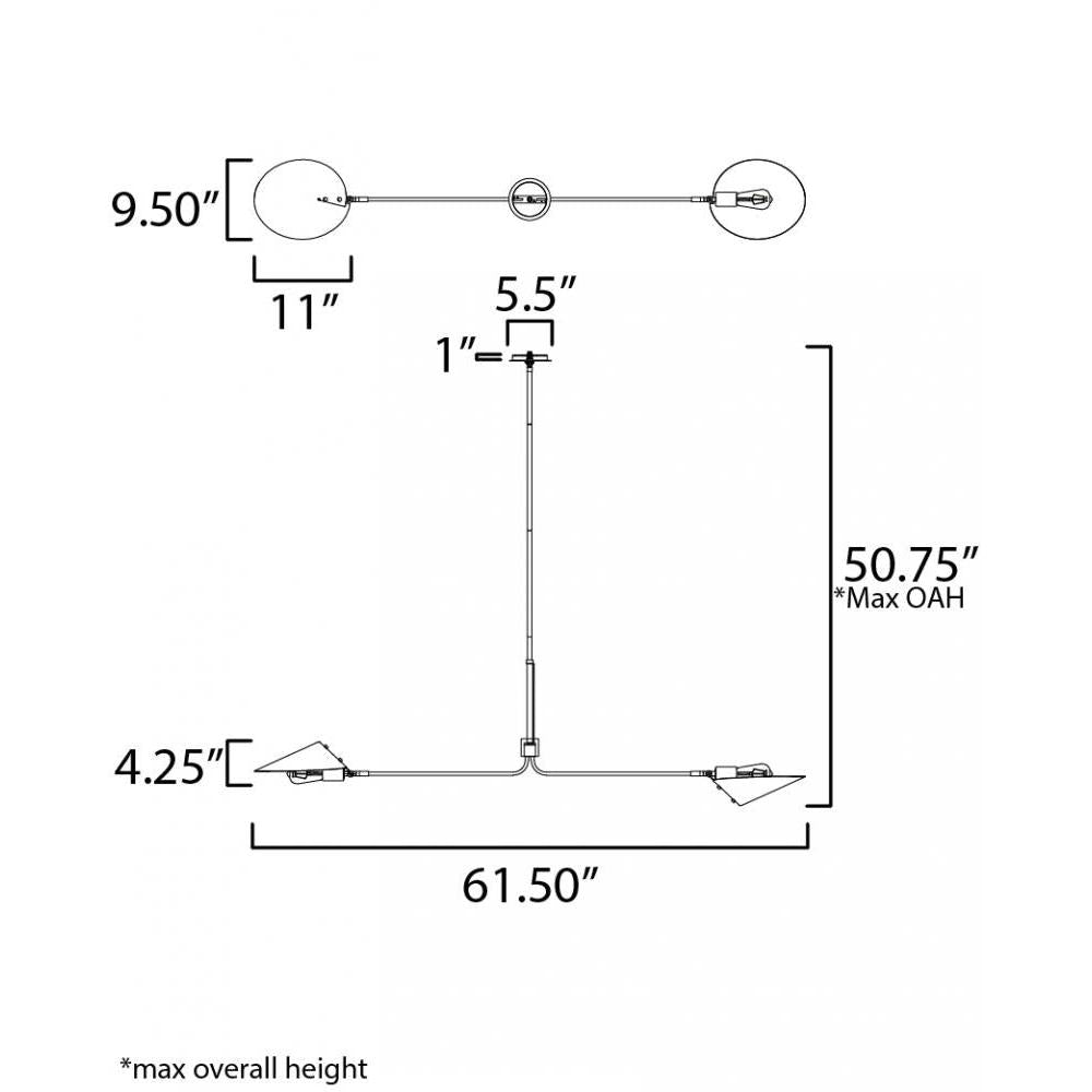 Studio M CAVALIER SM81802NAB Pendant Traditional - Natural Aged Brass light