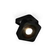 Solo 5-in Black LED Flush Mount