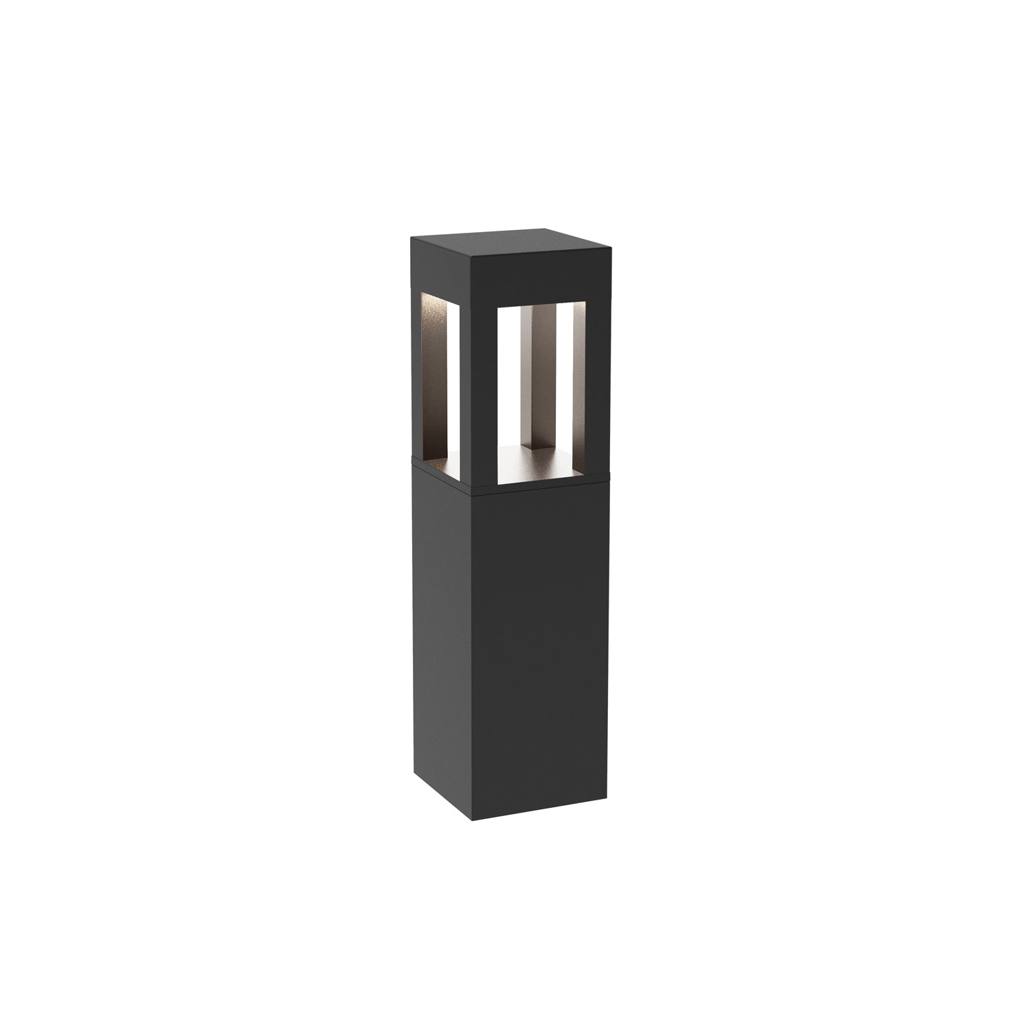 Kuzco Sonoma EB3024-BK Exterior Bollard, 24W LED, Architectural Design, Black