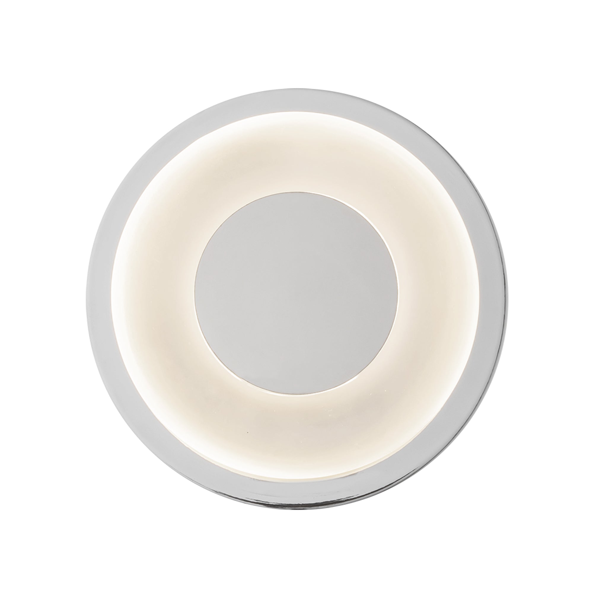 Stephord 4-in Chrome/Frosted Glass LED Wall Sconce