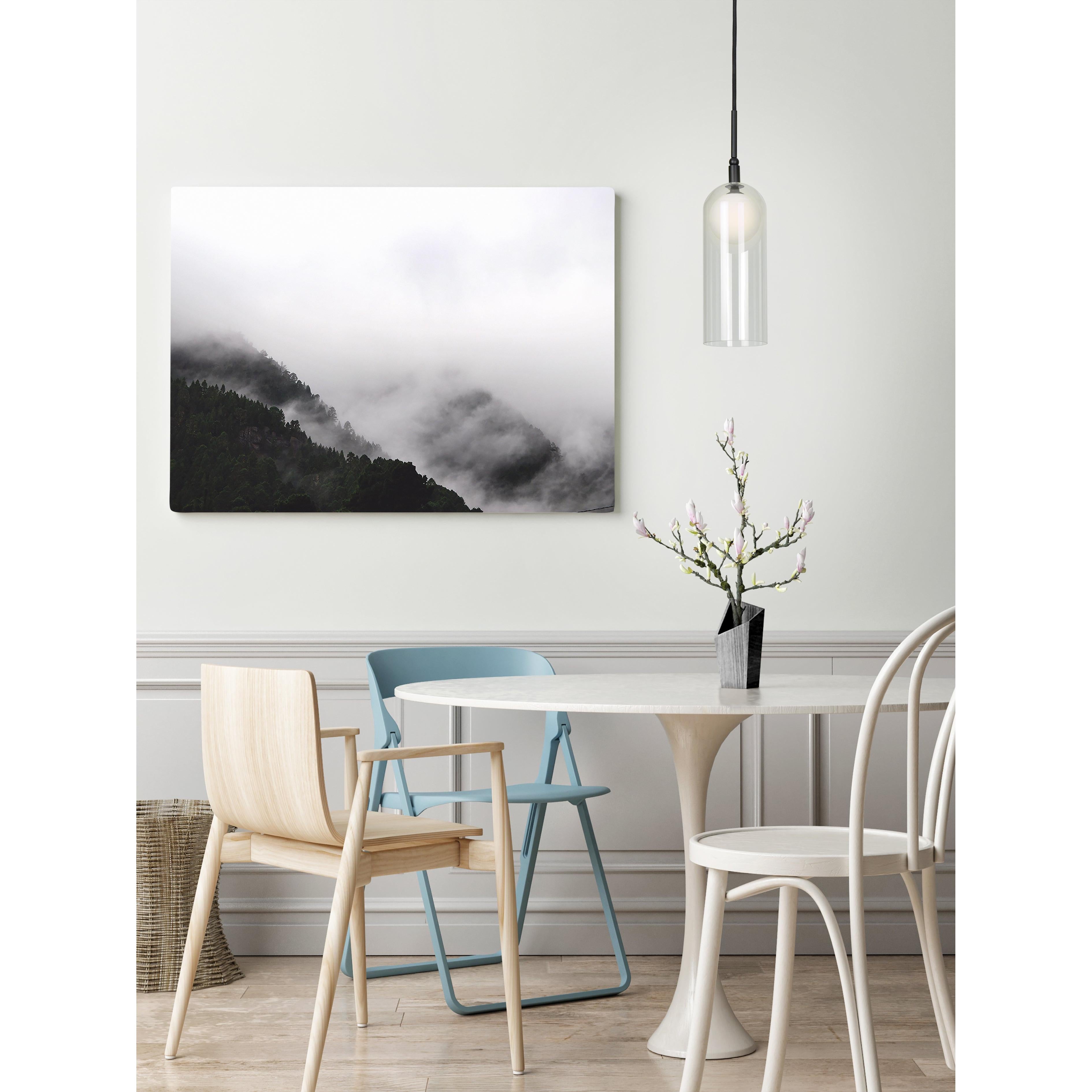 Stylo 4-in Black LED Pendant