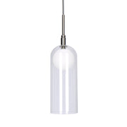 Kuzco Stylo PD19804-BN-UNV Pendant Light Fixture, UL Damp Rated, Brushed Nickel