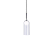 Stylo 4-in Chrome LED Pendant