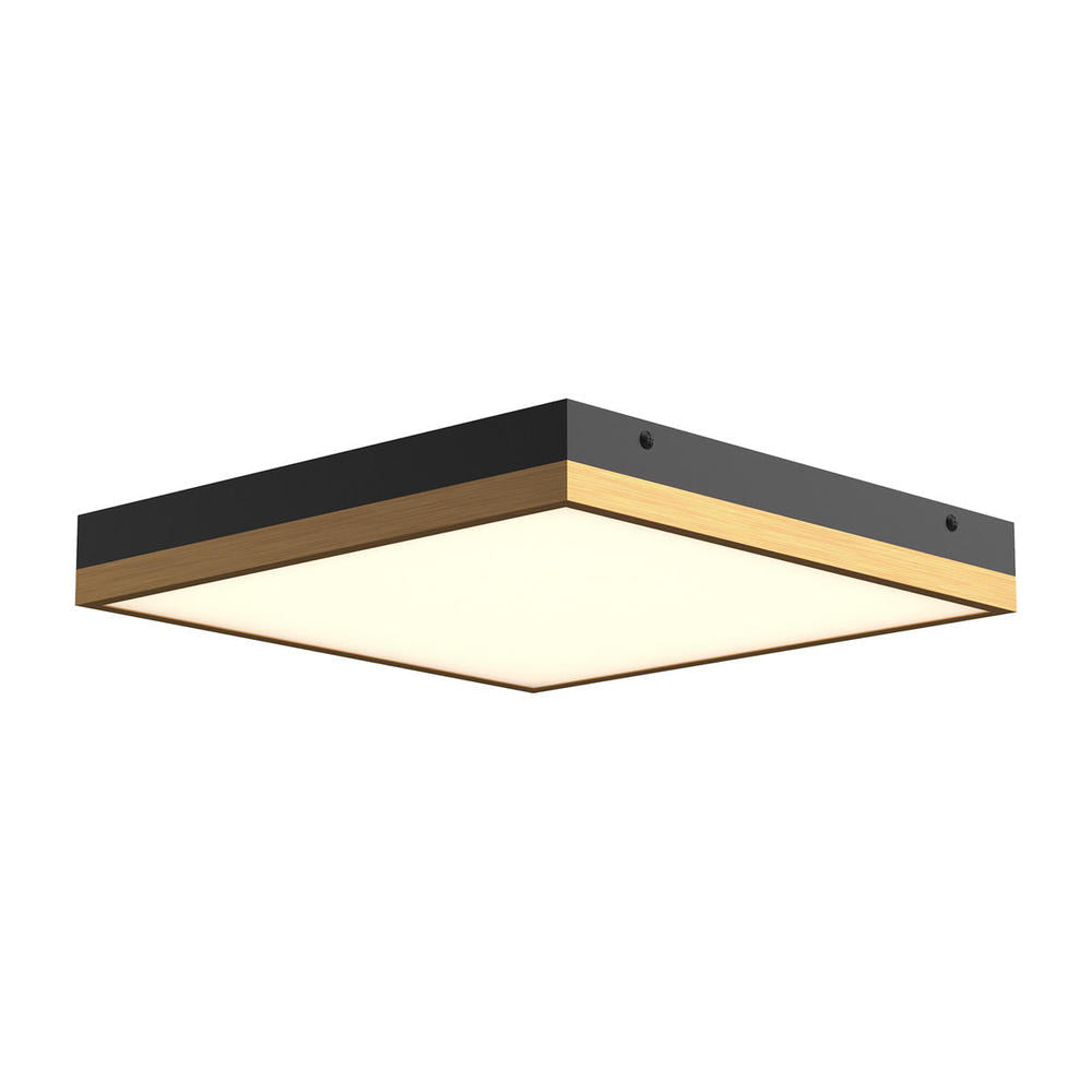 Alora Lighting SYDNEY FM553214AGMB Flush Mount - Aged Gold Matte Black