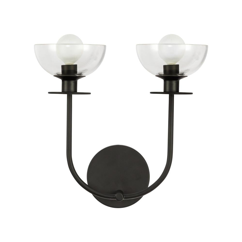 Alora Lighting SYLVIA WV515212MBCL Bathroom Fixture - Matte Black