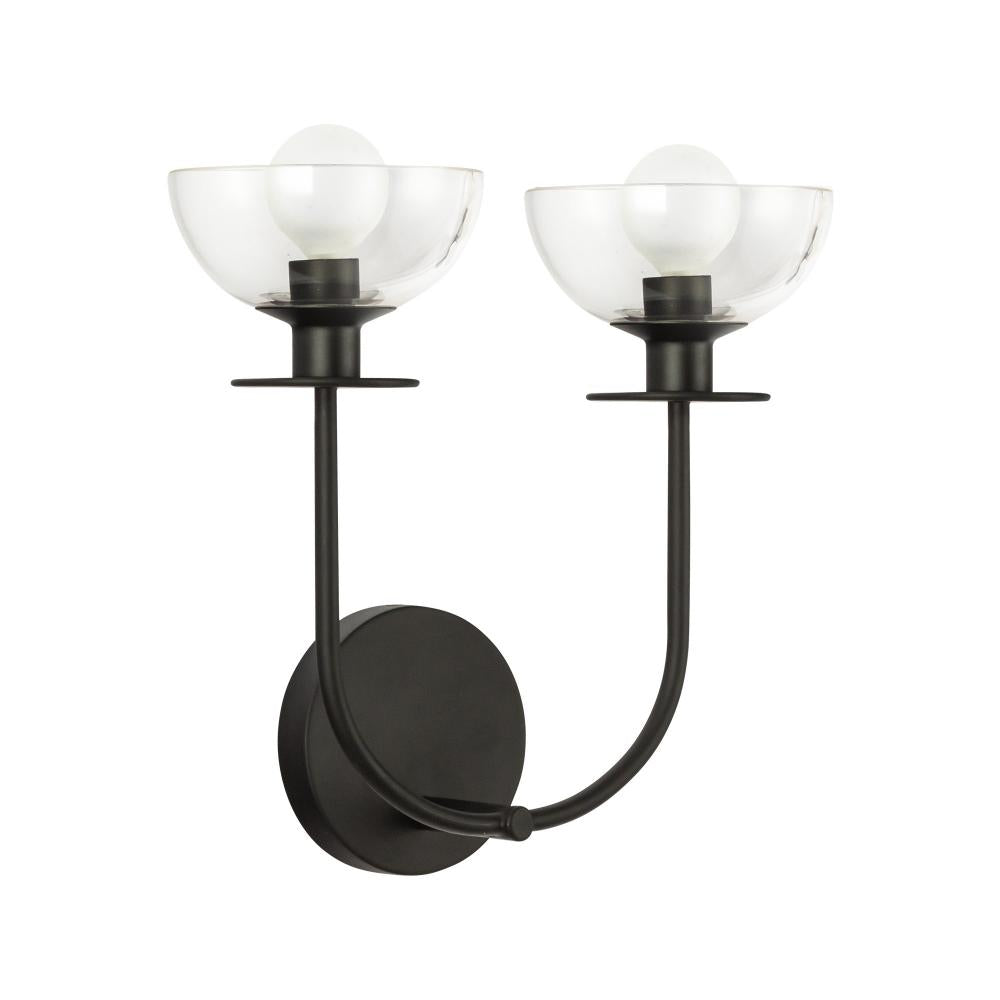 Alora Lighting SYLVIA WV515212MBCL Bathroom Fixture - Matte Black