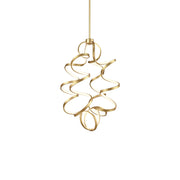 Synergy 34-in Antique Brass LED Chandeliers