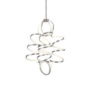 Synergy 41-in Antique Silver LED Chandeliers