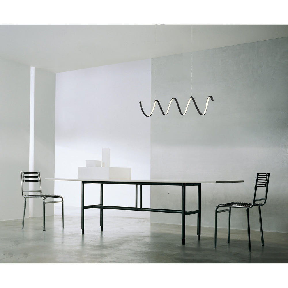 Kuzco Synergy LP93742-BK Linear Pendant, LED, Black