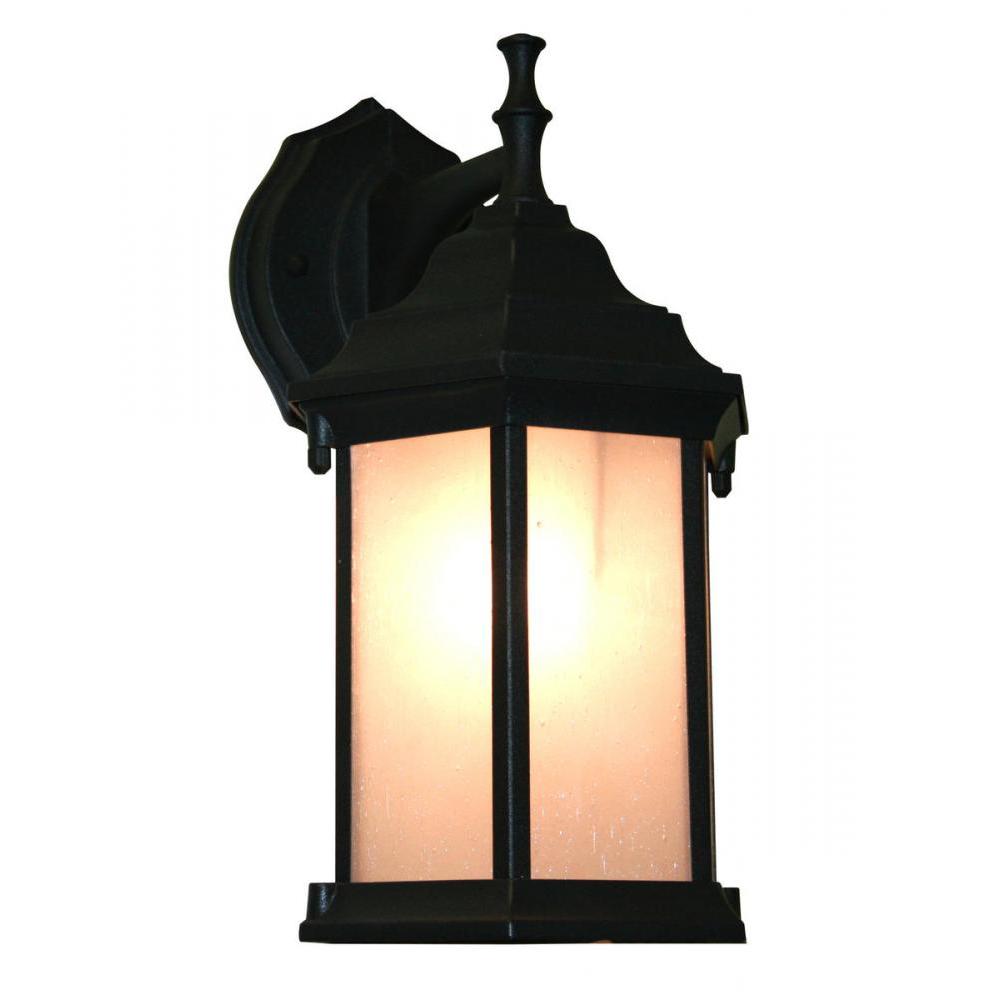 1 Light Outdoor Wall Light-White Seedy
