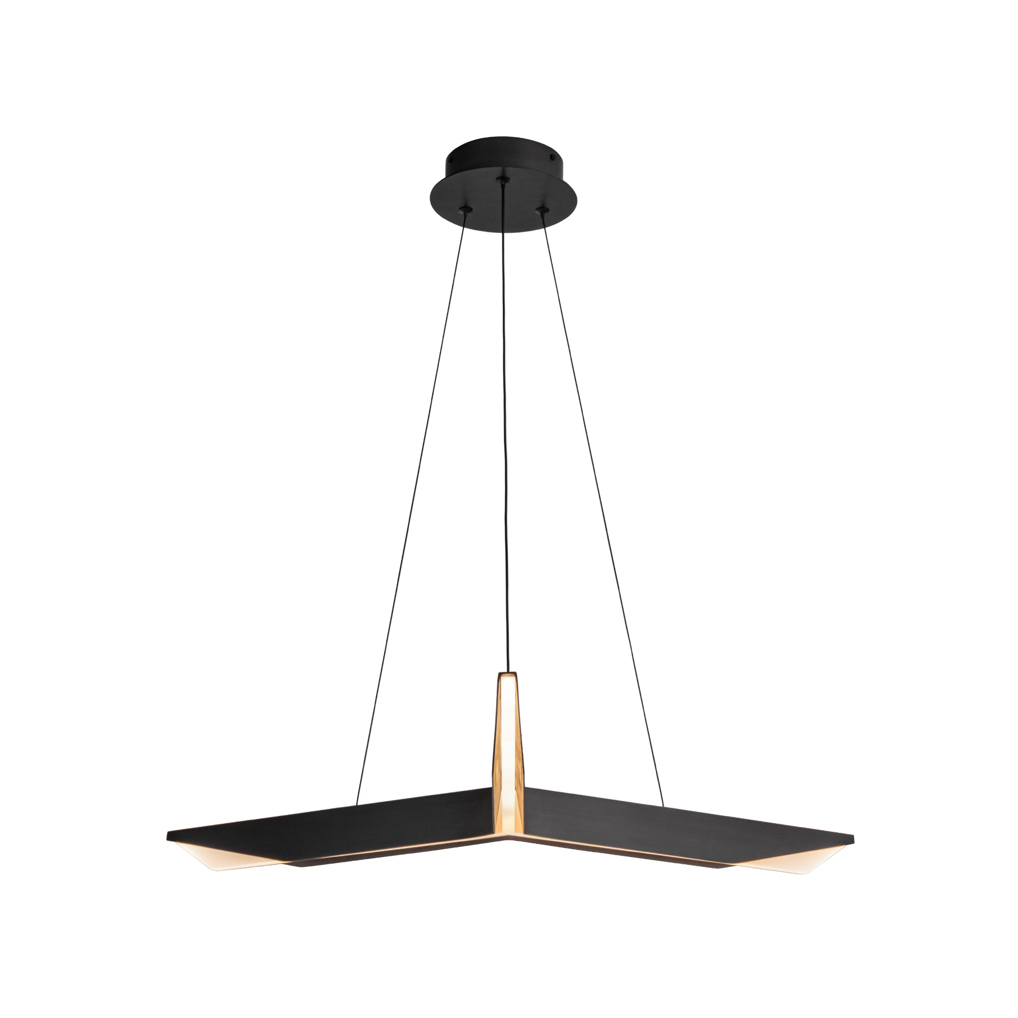 Tachi 31-in Urban Bronze LED Pendant