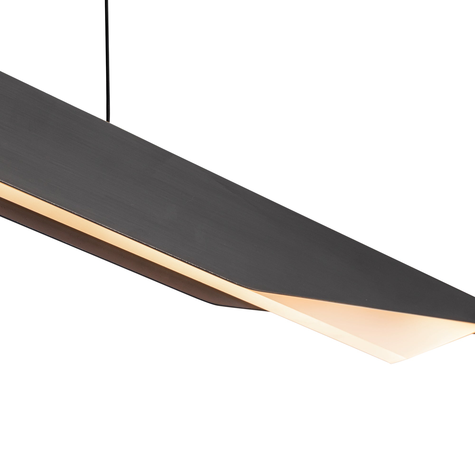 Tachi 31-in Urban Bronze LED Pendant