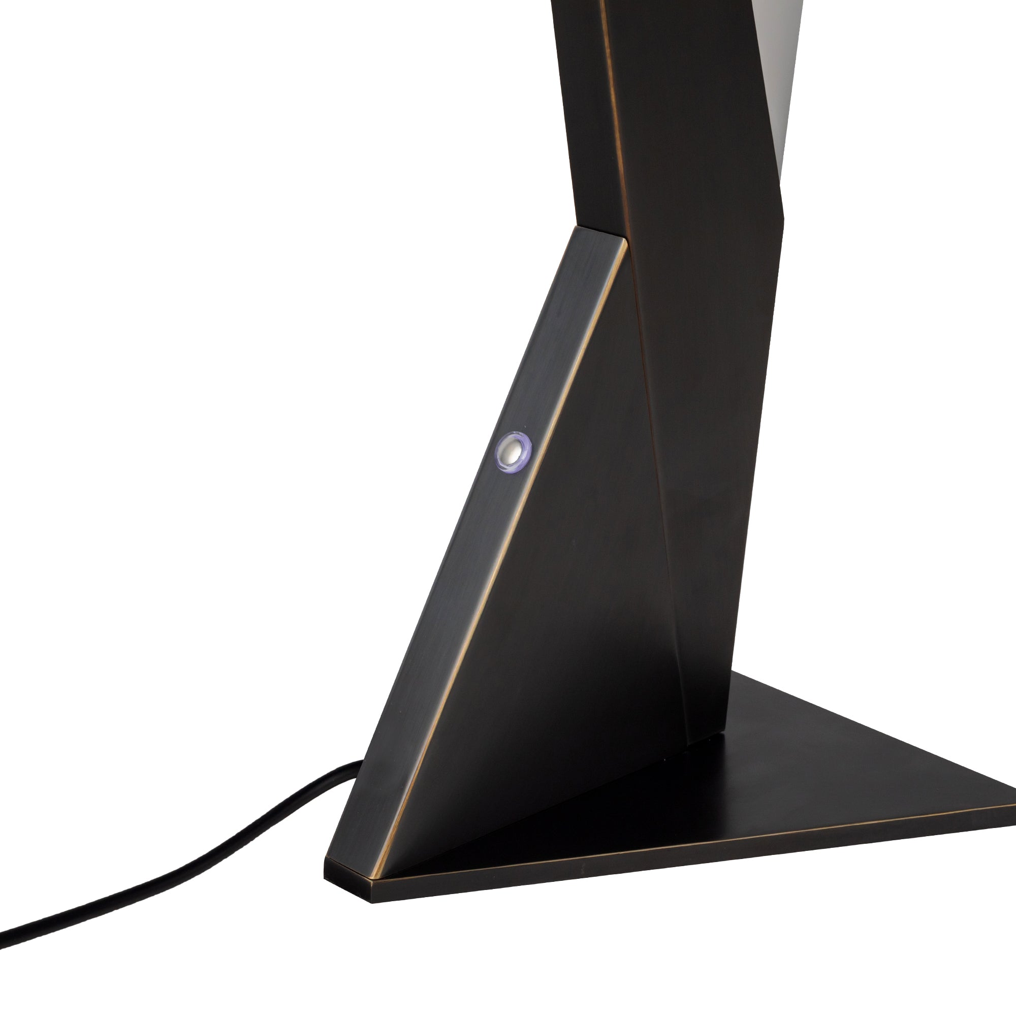 Tachi 6-in Urban Bronze LED Table Lamp