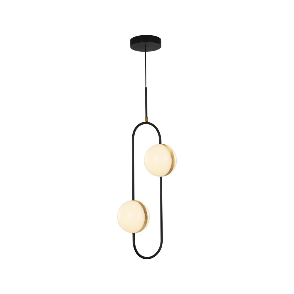 Alora Lighting TAGLIATO PD302002MBBG Pendant - Matte Black Brushed Gold