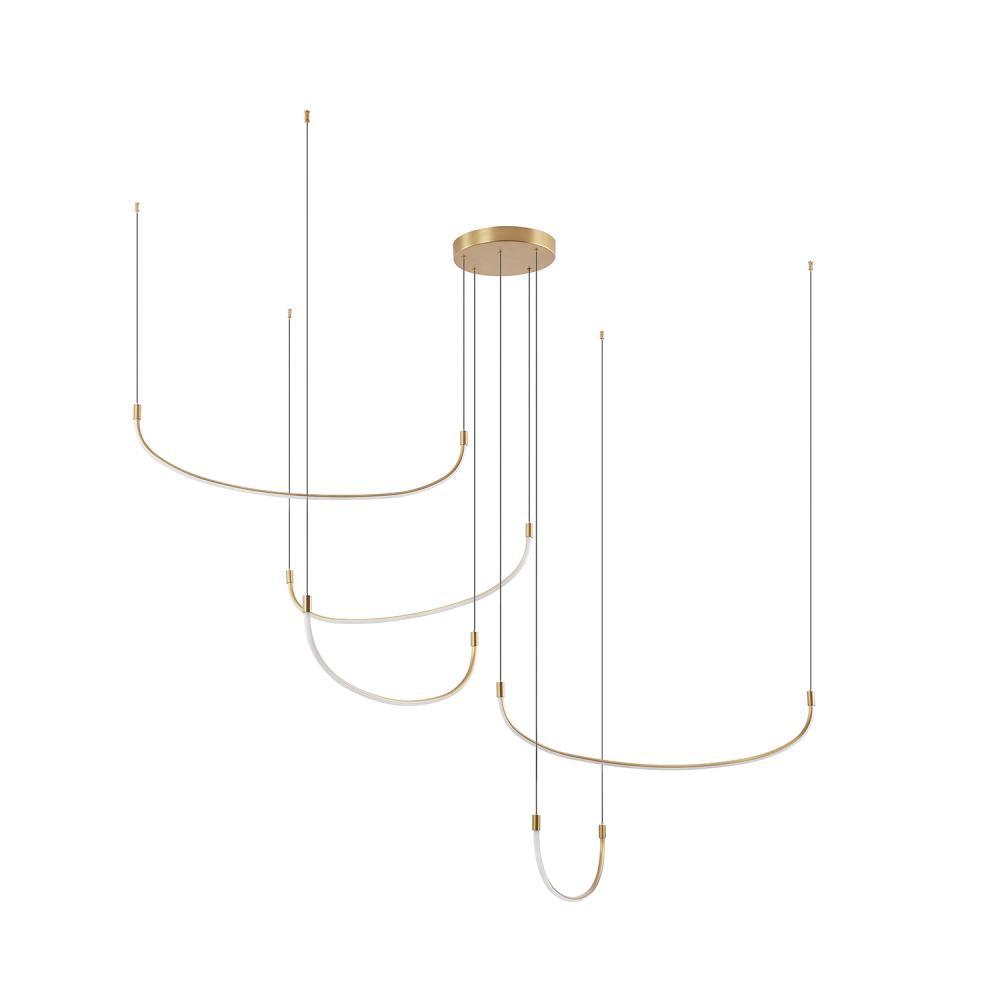 Kuzco Lighting Inc. TALIS MP89570-BG Pendant - Brushed Gold