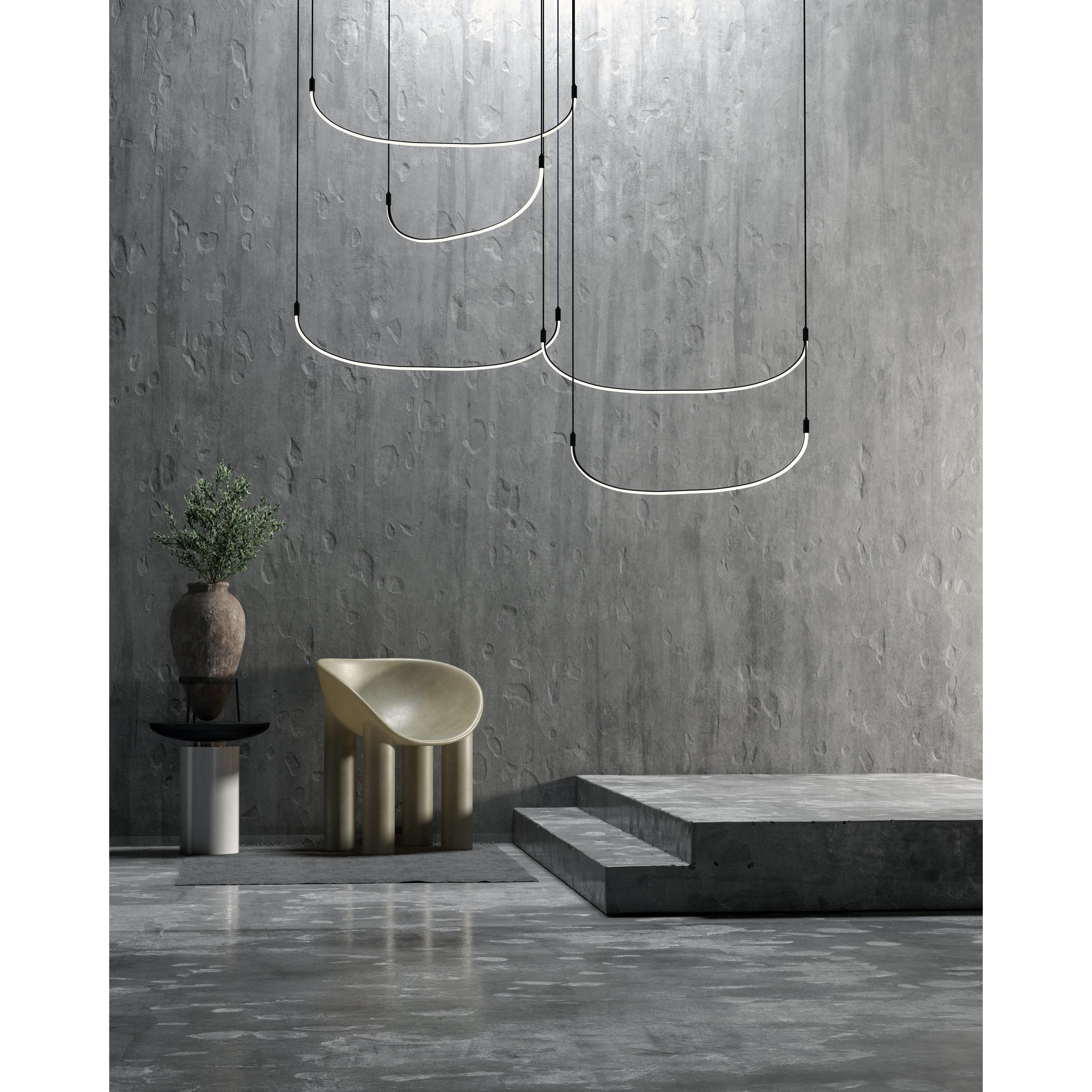 Talis 70-in Black LED Multi Pendant
