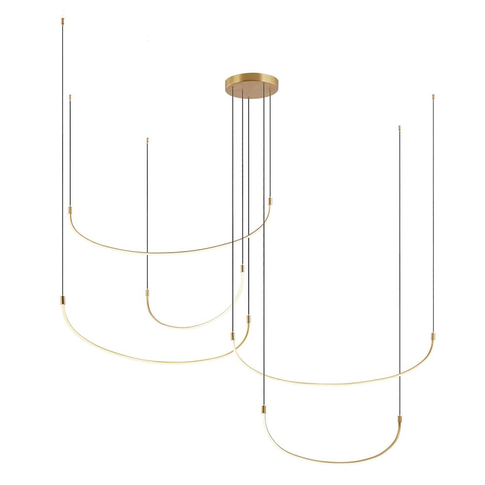 Kuzco Lighting Inc. TALIS MP89590-BG Pendant - Brushed Gold