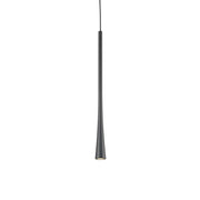 Taper 16-in Black LED Pendant