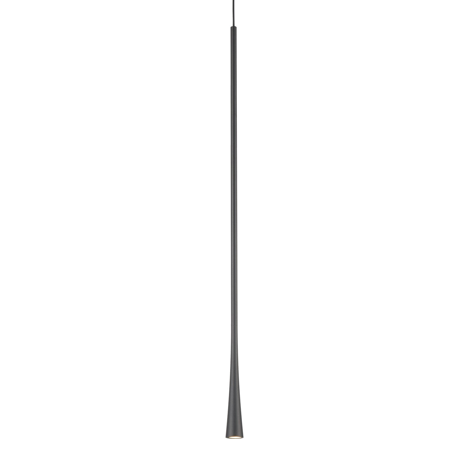 Taper 32-in Black LED Pendant