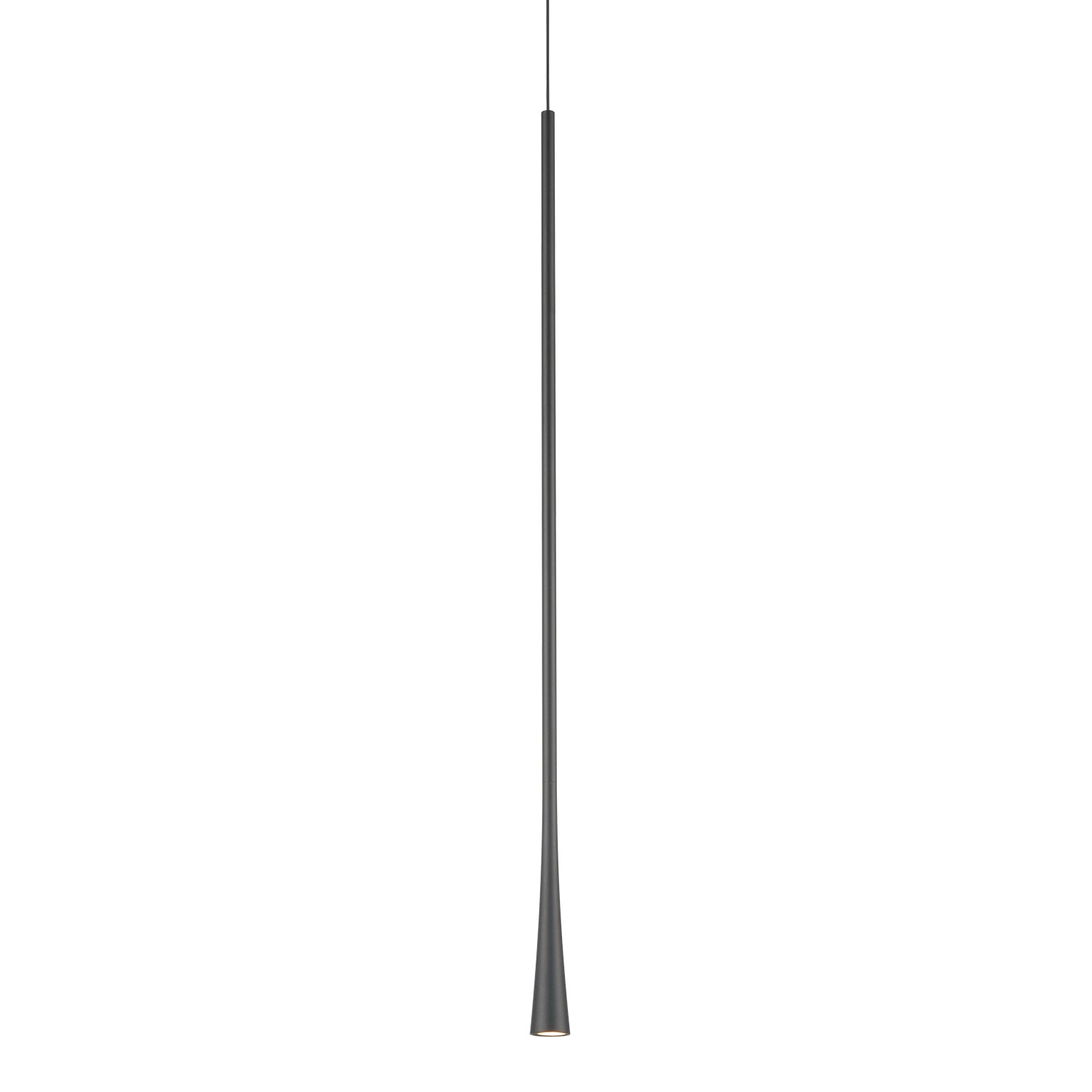 Taper 32-in Black LED Pendant