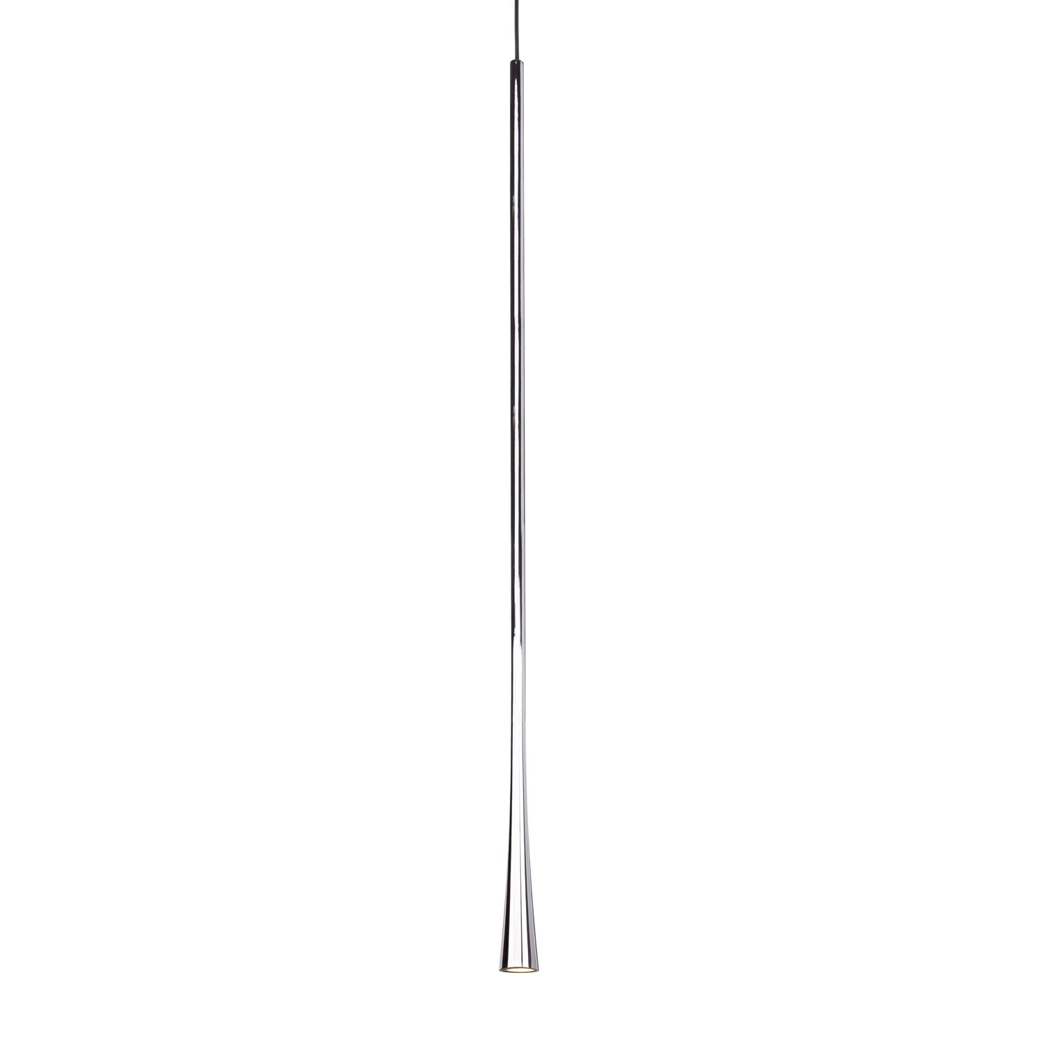 Taper 32-in Chrome LED Pendant