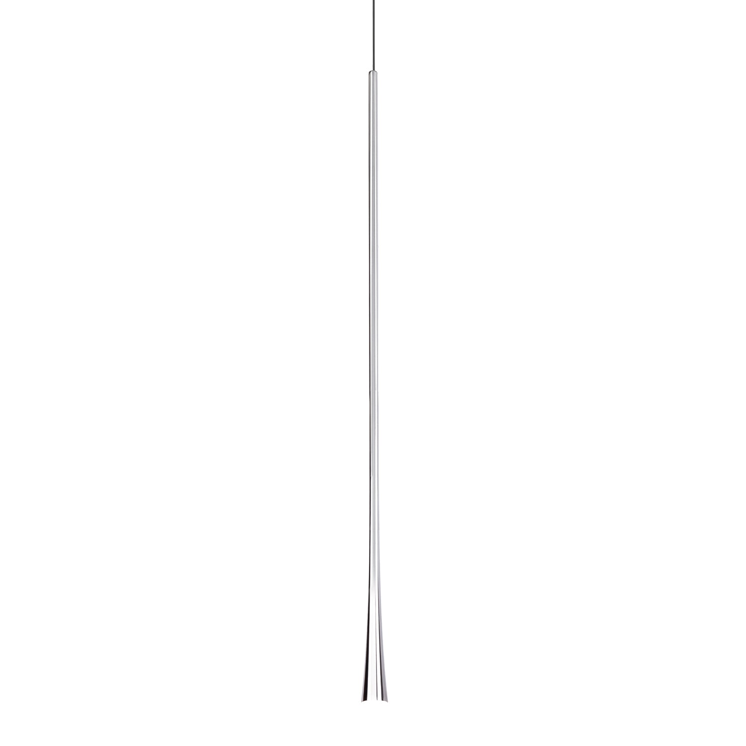 Taper 32-in Chrome LED Pendant