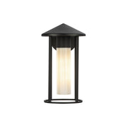 ALORA MOOD Lighting EW526312BKGO Exterior Wall Light Fixture, UL Listed, Black/Glossy Opal Glass