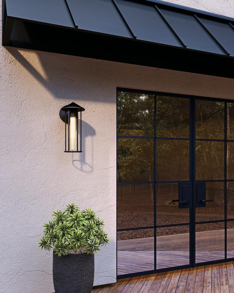 Alora Lighting TENKO EW526312BKGO Exterior - Black