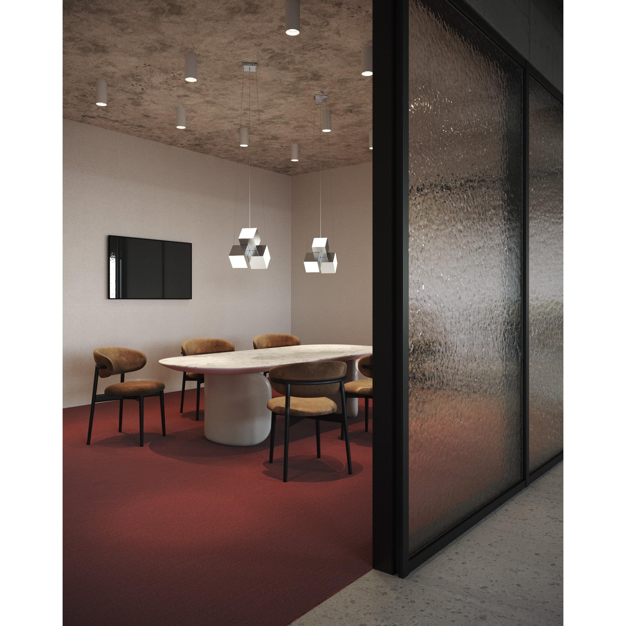 Tetra 11-in Chrome LED Pendant