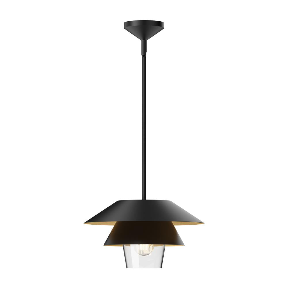 Alora Lighting TETSU PD475113MBCL Pendant - Matte Black