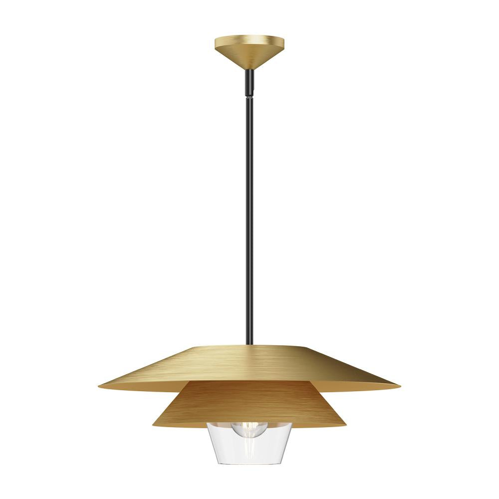 Alora Lighting TETSU PD475120BGCL Pendant - Brushed Gold