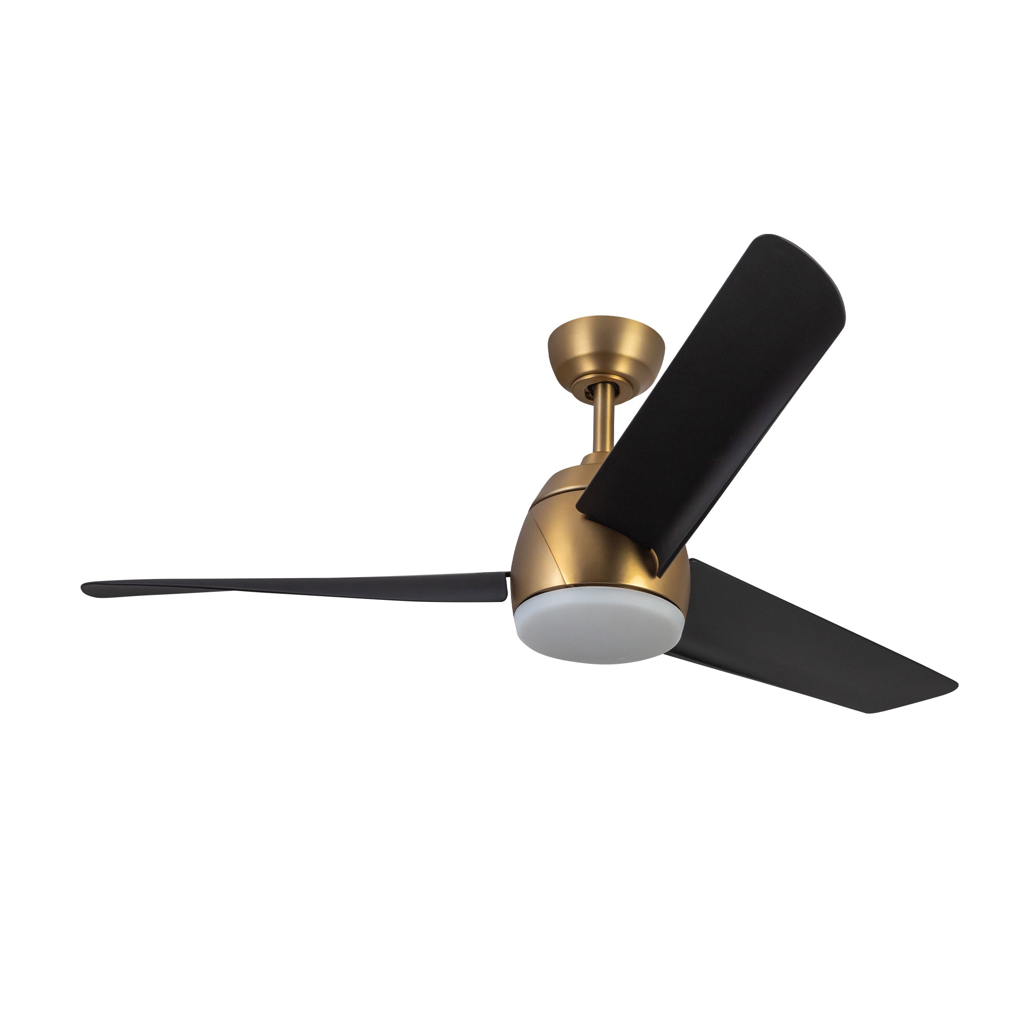 Thalia 54-in Brushed Gold/Matte Black LED Ceiling Fan