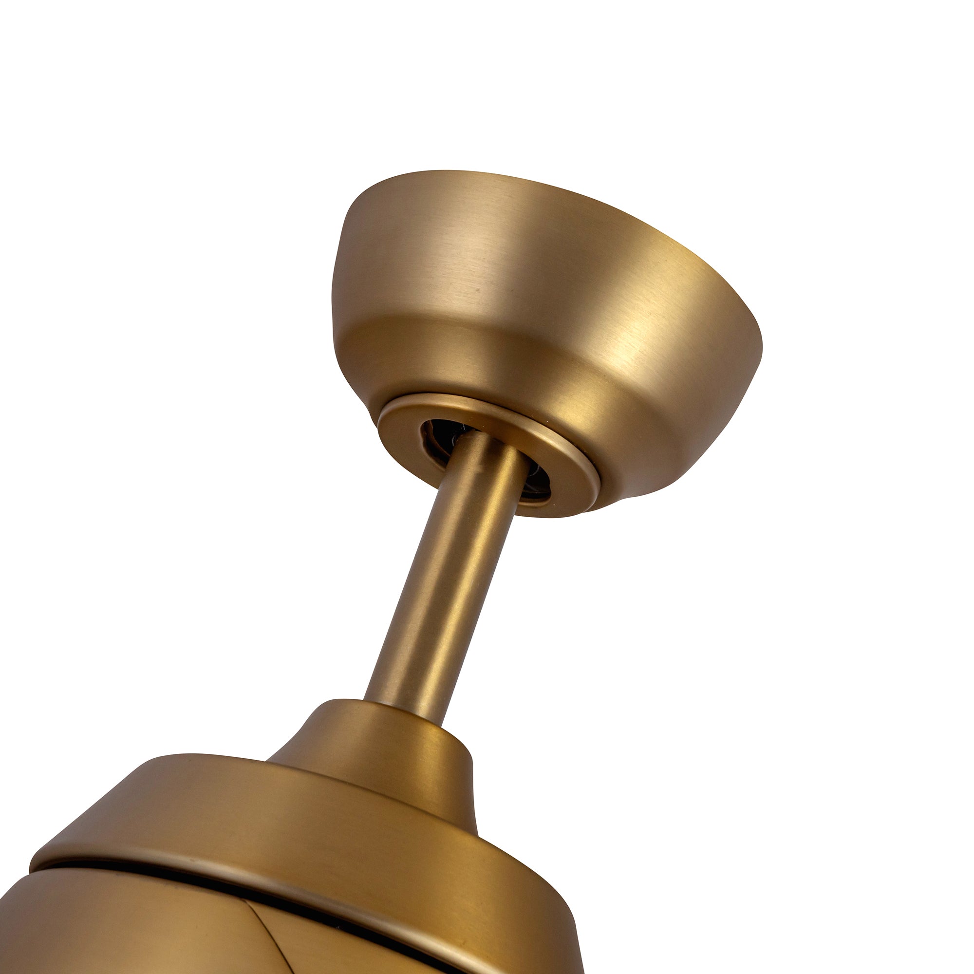 Thalia 54-in Brushed Gold/Matte White LED Ceiling Fan