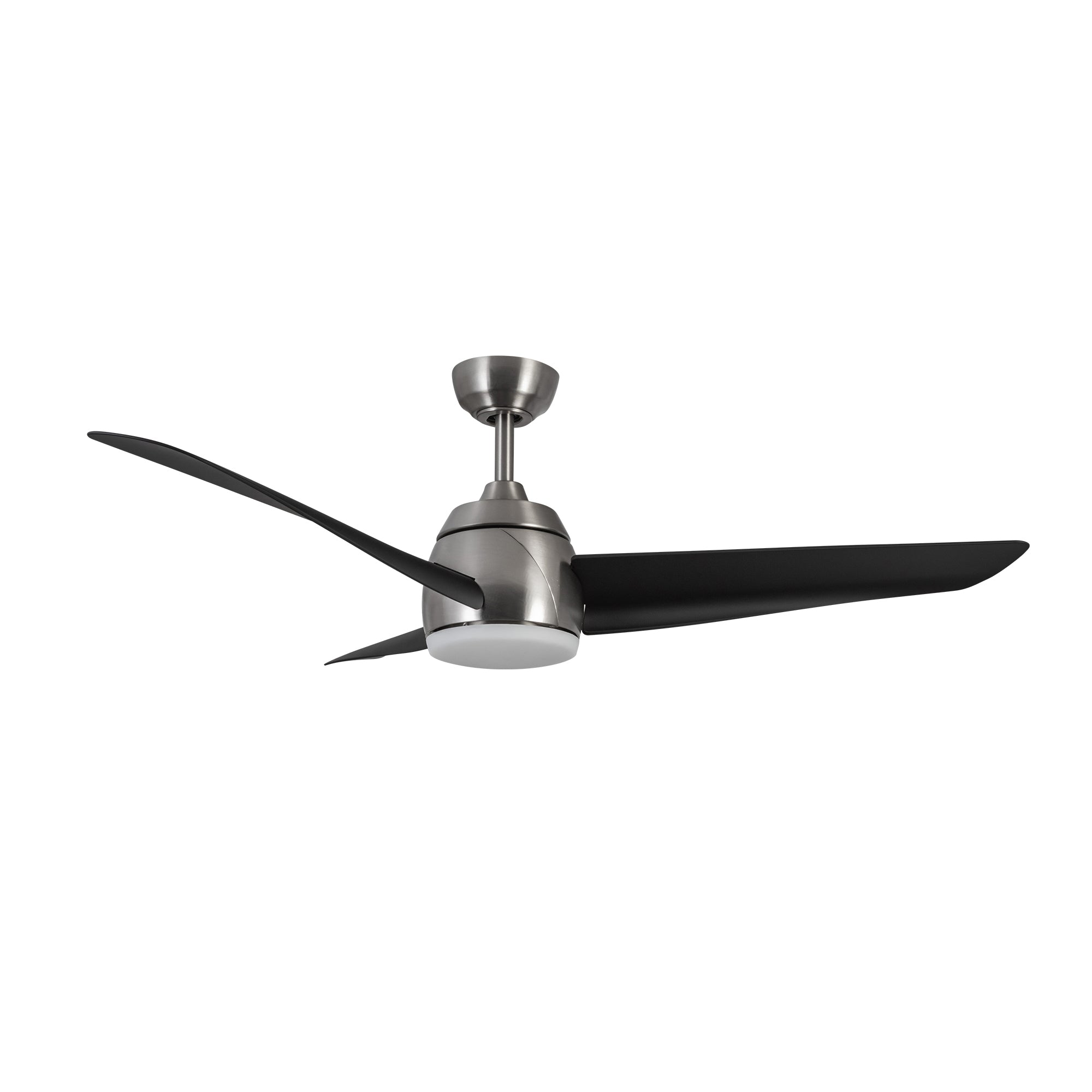 Thalia 54-in Brushed Nickel/Matte Black LED Ceiling Fan