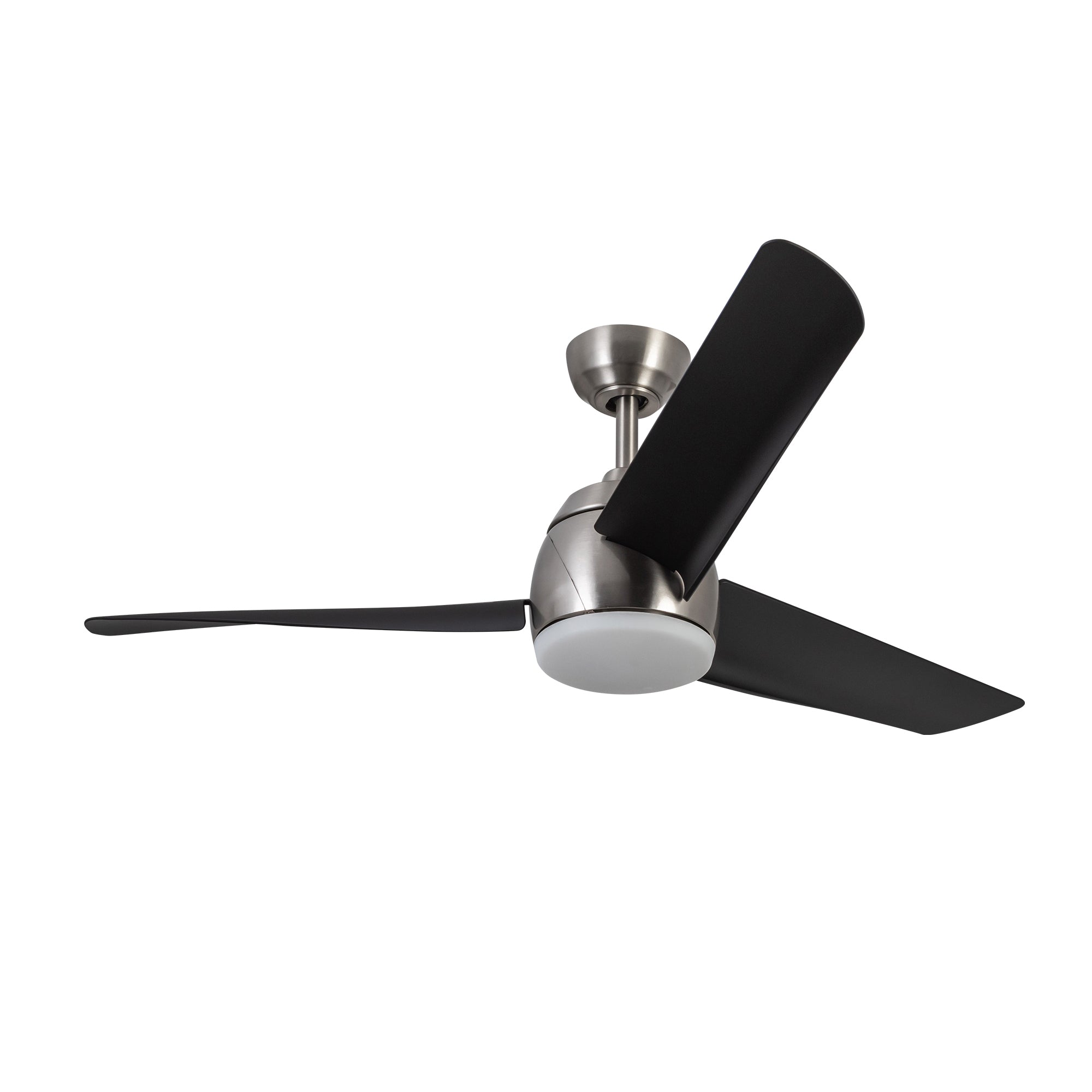 Thalia 54-in Brushed Nickel/Matte Black LED Ceiling Fan