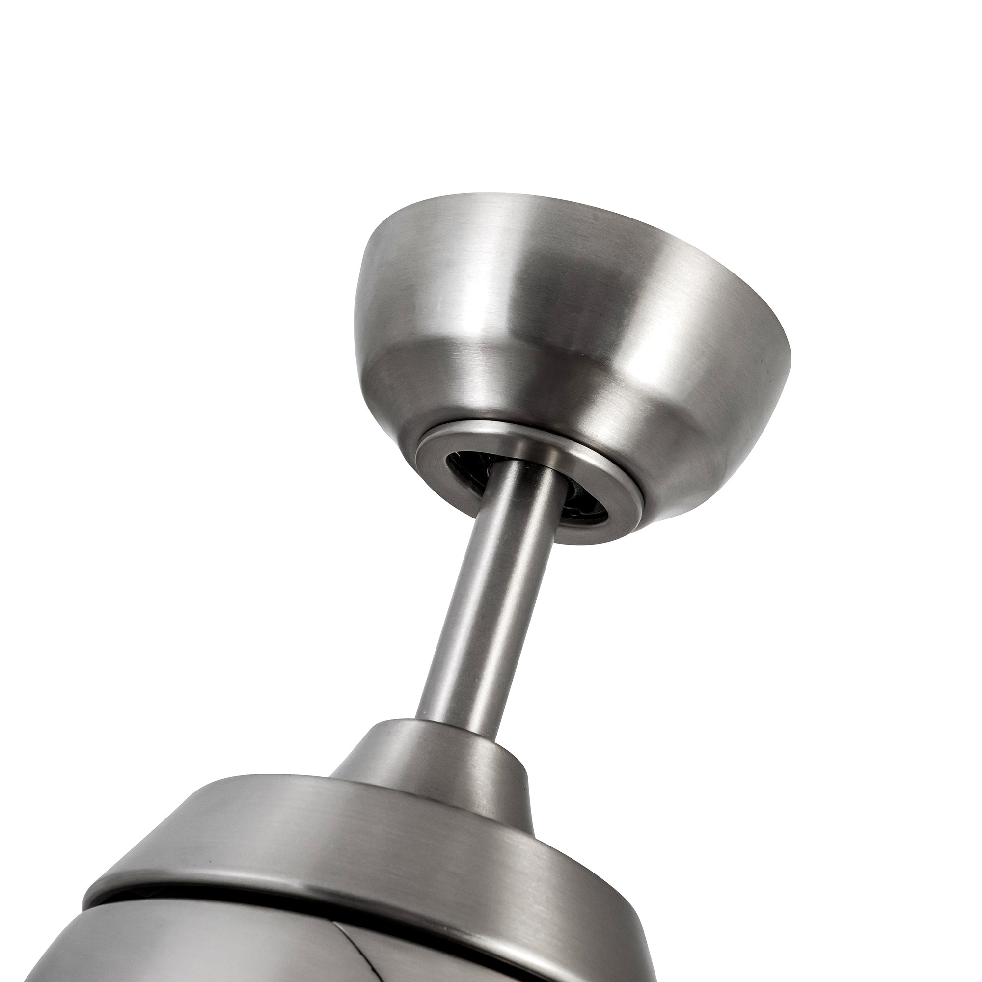 Thalia 54-in Brushed Nickel/Matte White LED Ceiling Fan