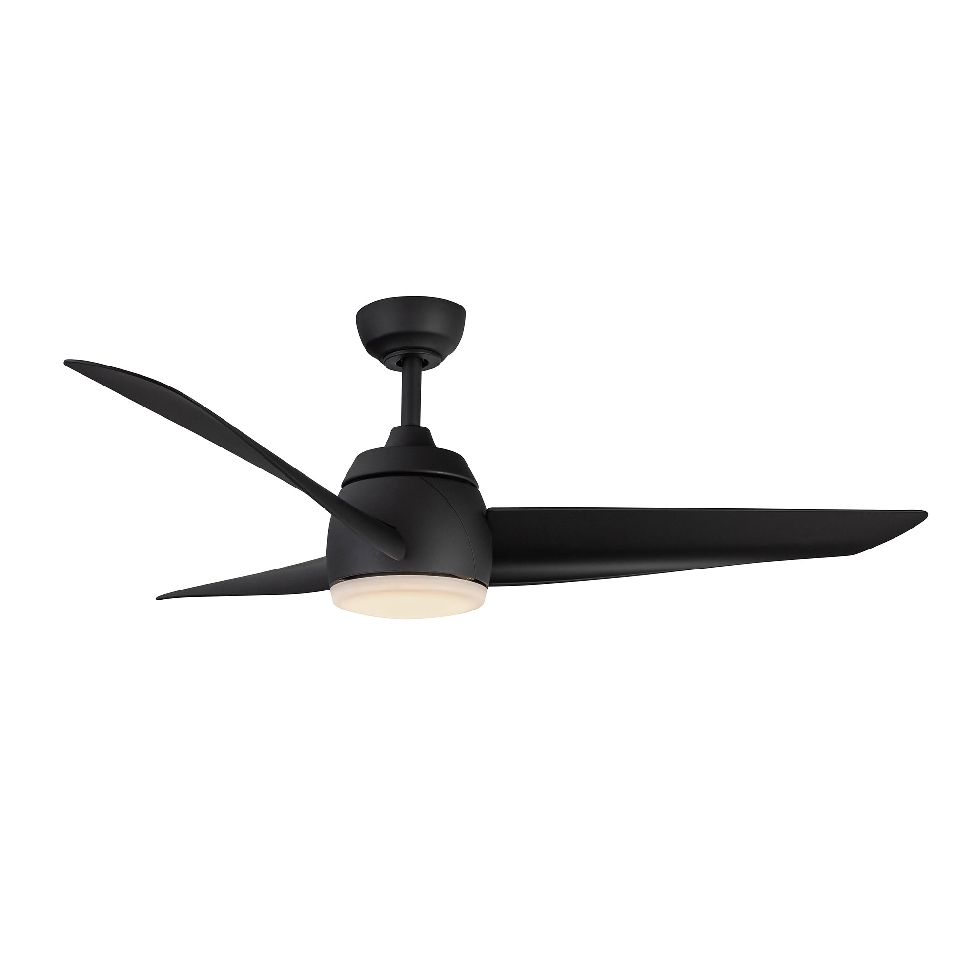 Thalia 54-in Matte Black LED Ceiling Fan