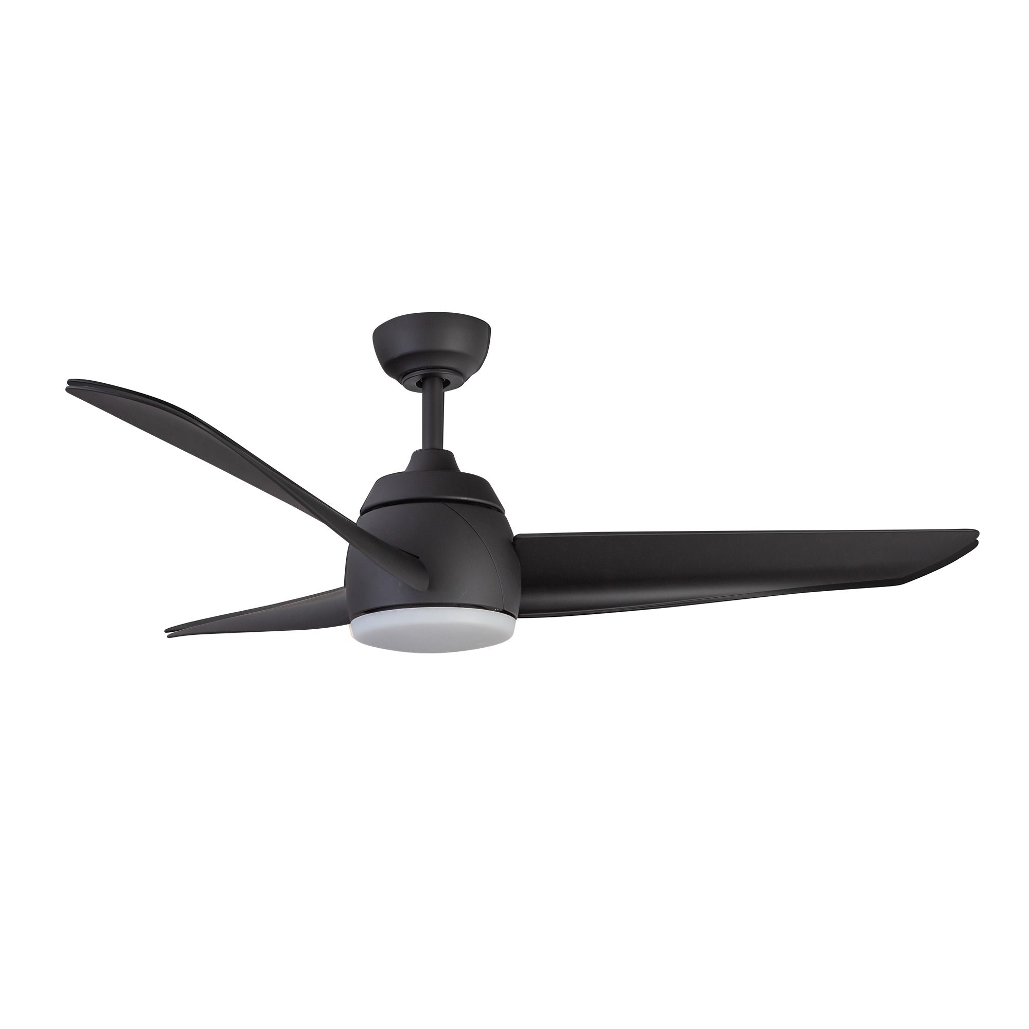 Thalia 54-in Matte Black LED Ceiling Fan