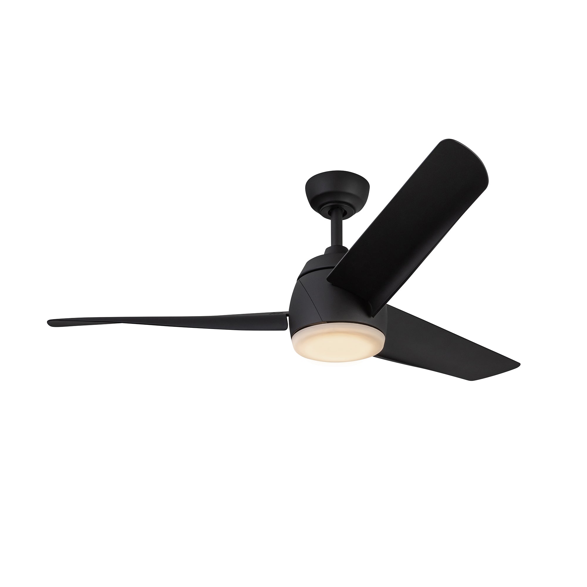 Thalia 54-in Matte Black LED Ceiling Fan