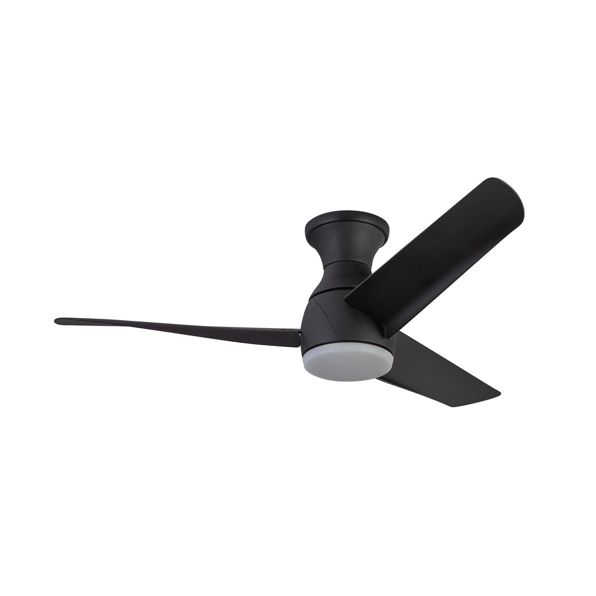 Thalia 54-in Matte Black LED Hugger Fan