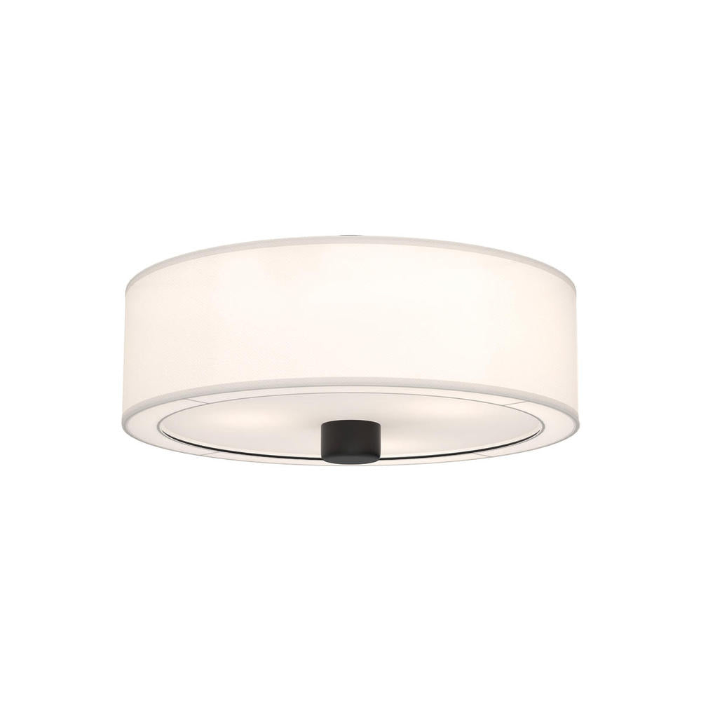 Alora Lighting THEO FM547924MBWL Flush Mount Modern - Matte Black