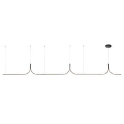 Thread 15-ft Black LED Linear Pendant