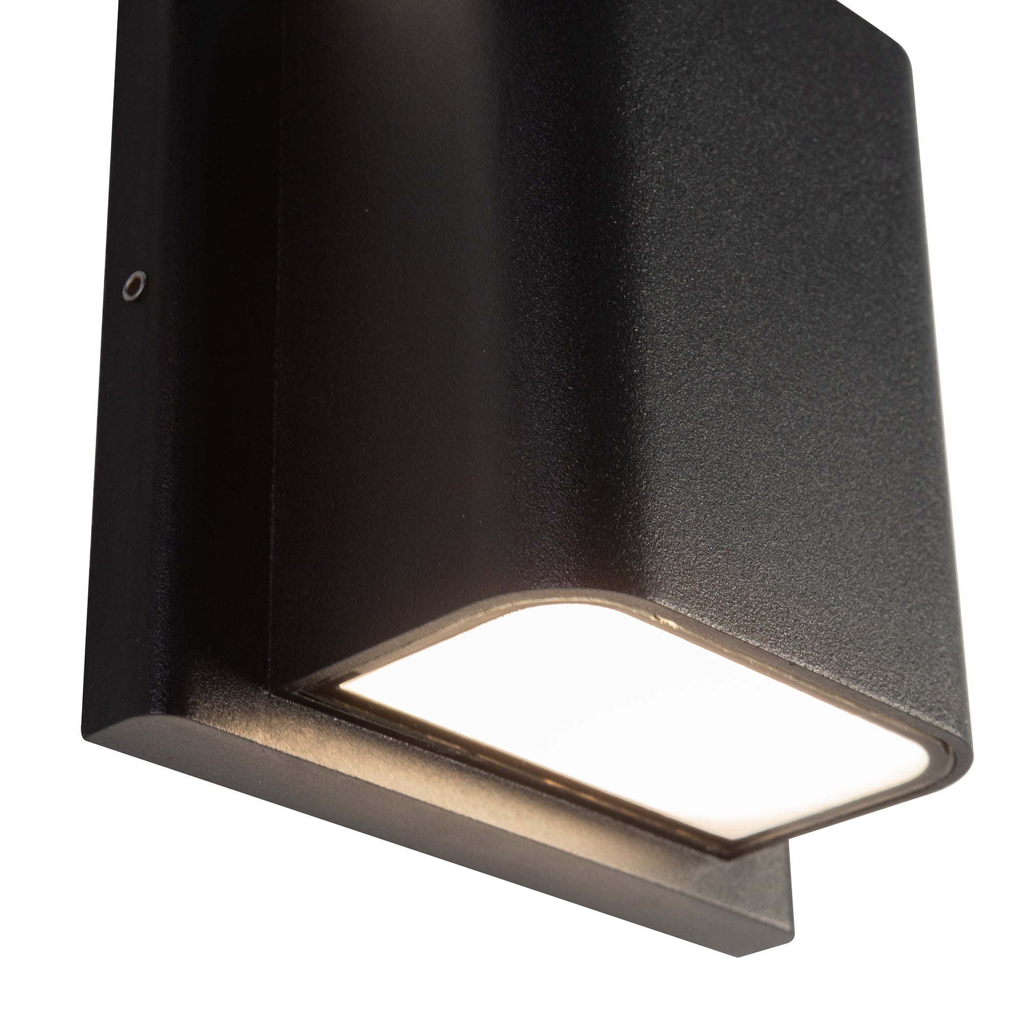 Tolan 4-in Black LED All terior Wall