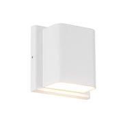 Kuzco Lighting AT48403-WH-UNV-3CCT Wall Light Fixture, UL Damp Rated, White