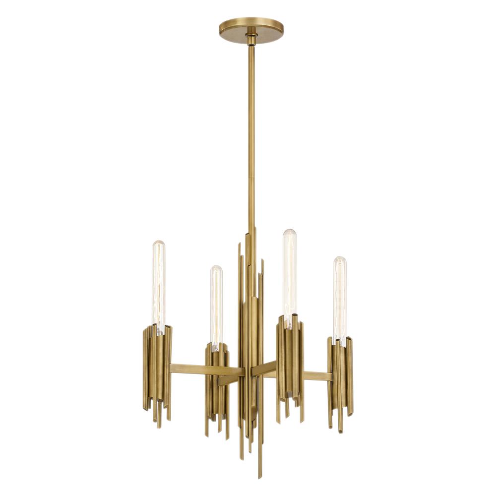 Alora Lighting TORRES CH335019VB Chandelier - Vintage Brass